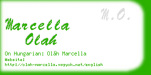 marcella olah business card